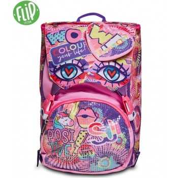 Zaino Sj Gang Sdoppiabile Big Facce da Sj - Girl - Cuore,...