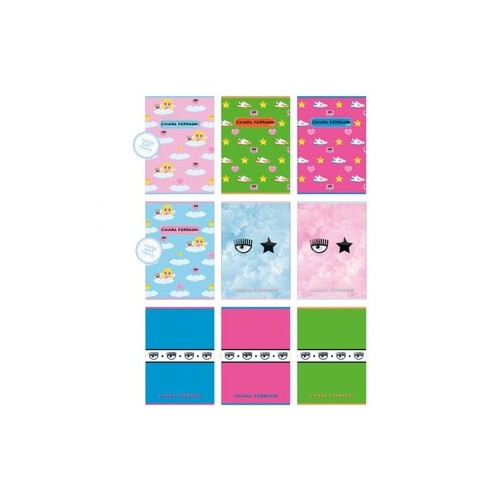 Maxi Quaderno A4 1R Chiara Ferragni - Fantasie...