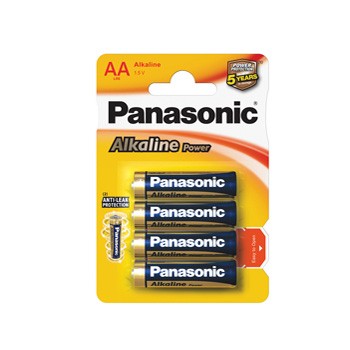 Blister 4 pile Panasonic Stilo AA
