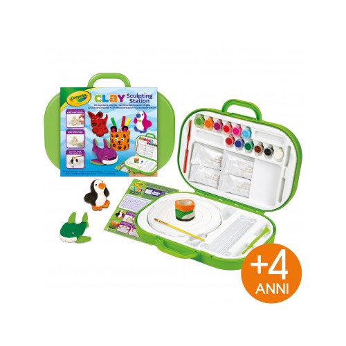 Set Modella e crea con l'argilla Crayola