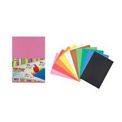 Gomma Crepp Carta Eva Foam 2mm Confezione da 10 fogli 20x30cm in colori assortiti