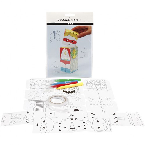 Mini kit creativo, mostri e robot, 1 set