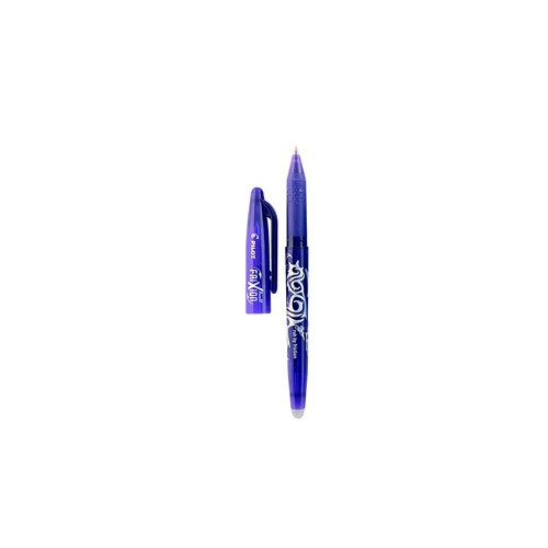 Penna cancellabile con tappo Pilot Frixion blu