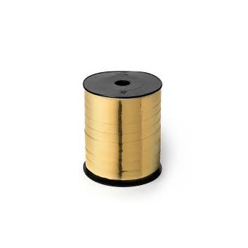 Rotolo nastro per confezioni regalo 10mm x 250mt Oro...