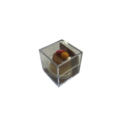 Gomma Kawaii da collezione - Budino marrone
