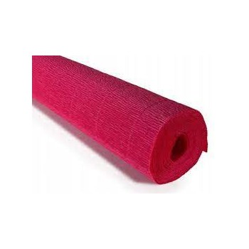 Rotolo Carta Crespa 180 gr 50cm x 2,5m - colore Magenta