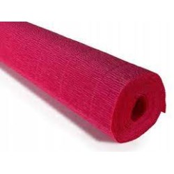 Rotolo Carta Crespa 180 gr 50cm x 2,5m - colore Magenta