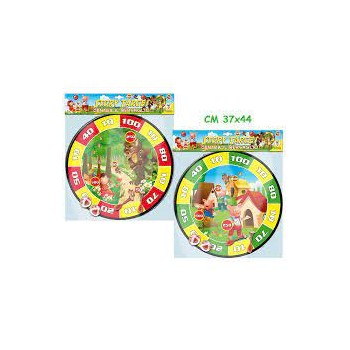 Tirassegno story target in velcro con palline e freccette