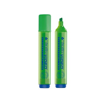 Evidenziatore Tratto Video verde