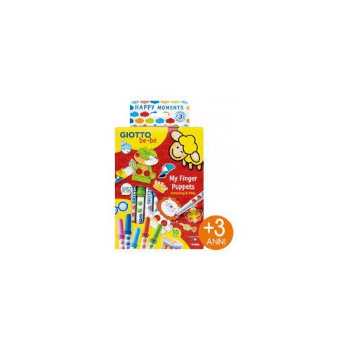 Giotto Bebé My Finger Puppets Coloring & play