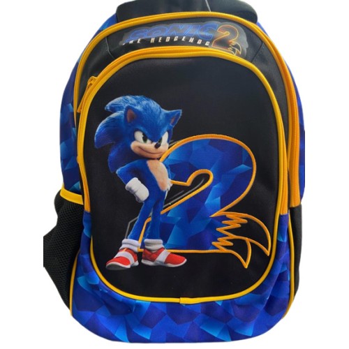Zaino Scuola Organizzato Sonic 2