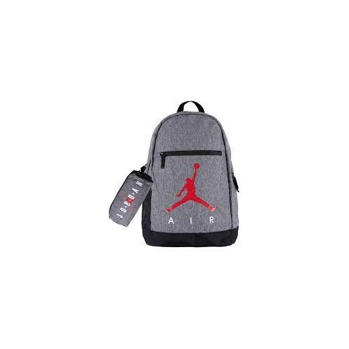 Zaino + Astuccio School Pack Jordan Nike Grigio