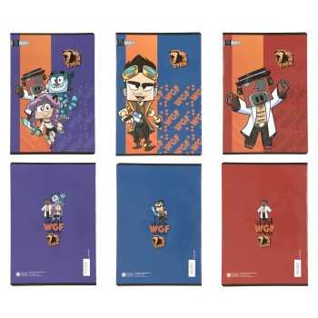 Maxi Quaderno A4 +30% Di Fogli Rigo A Lyon Gamer