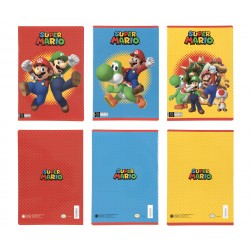 Maxi Quaderno A4 +30% Di Fogli Rigo A Super Mario