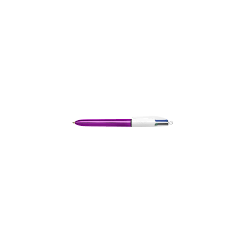Bic 4 colori Shine - fusto Viola