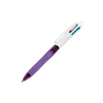 Bic Grip fashion 4 colori - fusto Viola