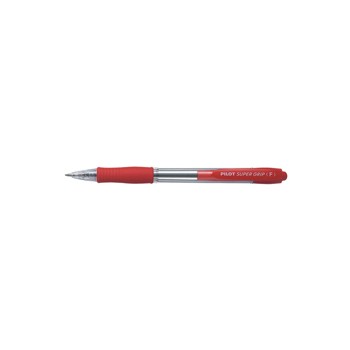 Penna Pilot Supergrip F 0,7 rossa