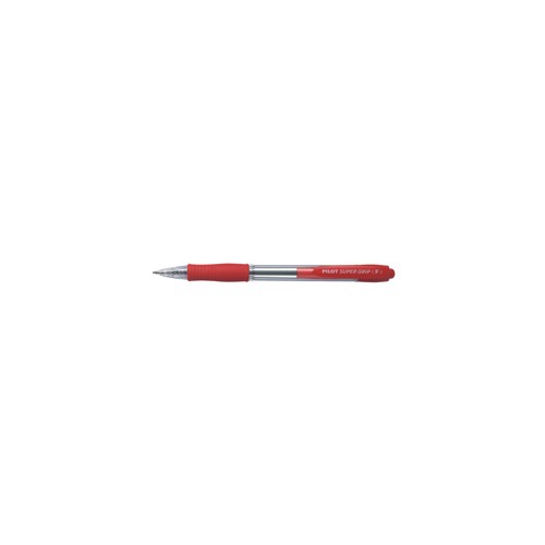 Penna Pilot Supergrip F 0,7 rossa