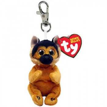 Peluche Ty con gancio - Cagnolino marrone