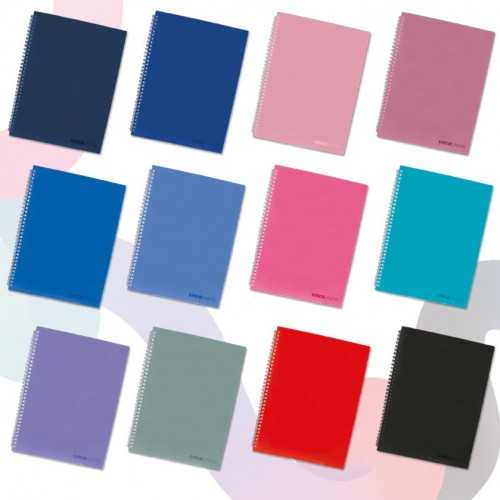 Maxi Quaderno A4 spiralato con divisori - 4mm(1...
