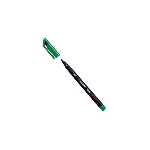 Pennarello stabilo ohpen 843 permanente medio verde
