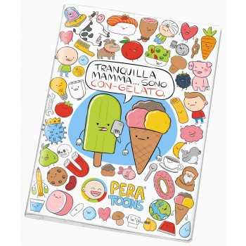 Maxi Quaderno A4 Pera Toons - fantasie assortite - 4mm(1... 2