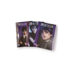 Maxi Quaderno A4 96pg. 100gr Mercoledì Addams - Rig. 1R