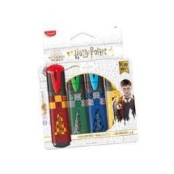 Evidenziatori Harry Potter - Set 4pz.