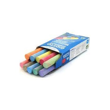 Confezione da 10 Gessetti Colorati Giotto Robercolor