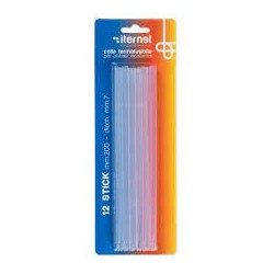 Refill colla per pistola a caldo mm.200 diam mm.7 - Cf. 12 stick