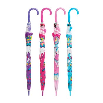 Ombrello con fischietto - Unicorno - colori assortiti(1...