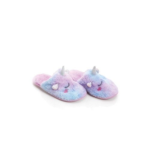 Pantofole in peluche - Unicorno