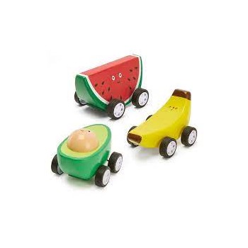 Macchinina a forma di frutta con retrocarica