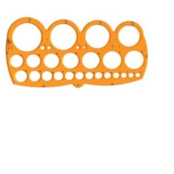 Maschera per cerchi 1/55/80mm 278x141 mm
