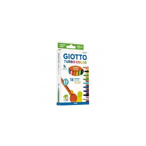 Pennarelli Giotto Turbocolor Cf 18pz