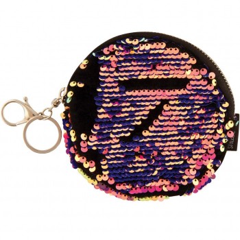 Portamonete con clip magic sequin velluto & paillettes fashion angels