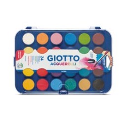 Acquerelli Giotto da 24 colori pastiglie da 30mm