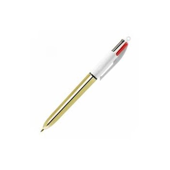 Bic 4 colori Shine - fusto Oro