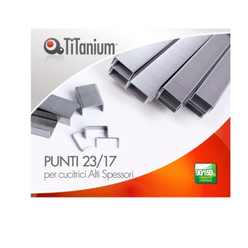 Punti alti spessori 23/17 per cucitrice
