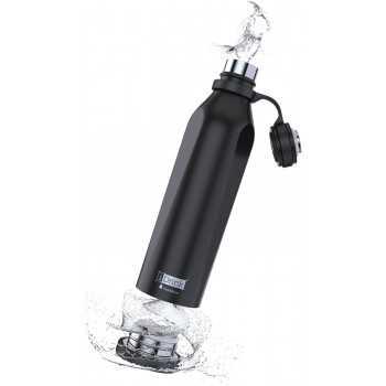 Borraccia Termica B-evo 500ml Nero Caravaggio iDrink iTotal