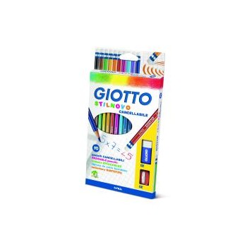 Pastelli Giotto Stilnovo cancellabili con gommino...