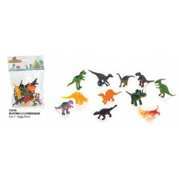 Bustina 12 mini Dinosauri Animal World