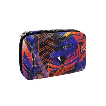 Astuccio corredo maxi zip Comix Flash FlyBox fantasia...