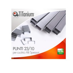 Punti alti spessori 23/10 per cucitrice
