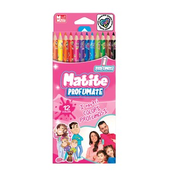 Matite profumate 12 colori Mamma Giulia Figlia Chiara - I...