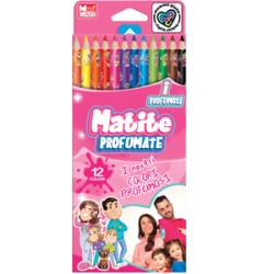 Matite profumate 12 colori Mamma Giulia Figlia Chiara - I Profumosi