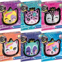 Mini trousse con 2 ombretti e pennellino Lovely Eyeshadows Crazy Chic Clementoni
