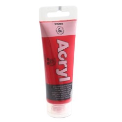 Colore Acrilico Primo Acryl 75ml rosso carminio