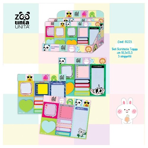 Set scrivania notes Taggy