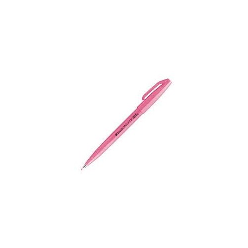 Penna Brush Sign Pentel Fluorescent Pink